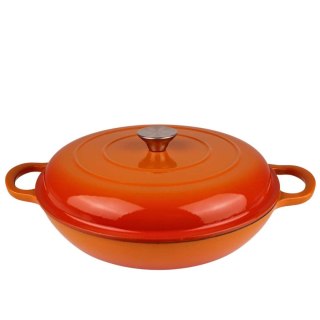 DN30-ORANGE NISKI GARNEK ŻELIWNY 30CM POMARAŃCZOWY