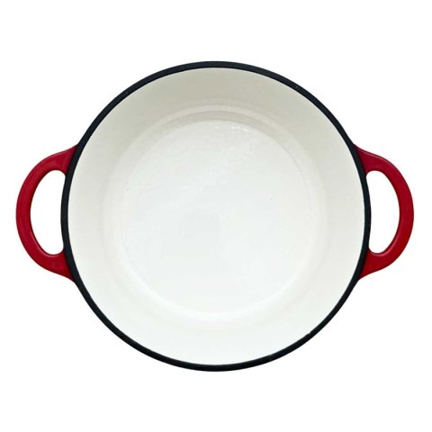 DQ26-RED GARNEK ŻELIWNY 26CM CZERWONY