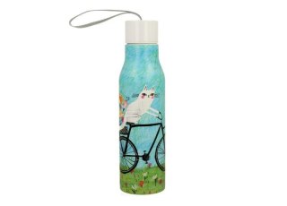 DUO BUTELKA TERMICZNA KOCI ŚWIAT - ROWER 1130