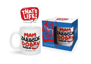 MG THAT'S LIFE KUBEK 300ML DOBRY DZIEŃ K.3024