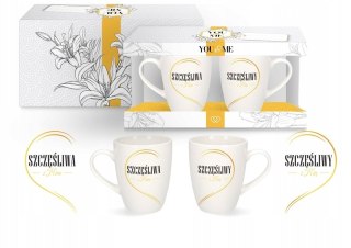 MG YOU&ME KPL 2 KUBKÓW 300ML SZCZĘŚLIWA Z NIM 2553