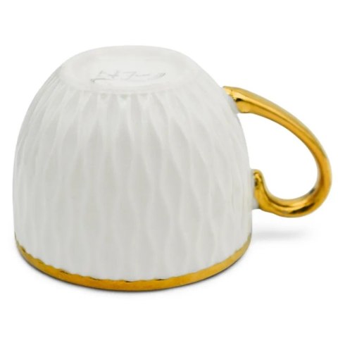 TR. KPL 2 FILIŻANEK 280ML ZE SPOD. BF-2804-2 GOLD