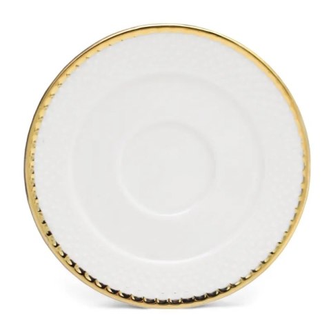 TR. KPL 2 FILIŻANEK 280ML ZE SPOD. BF-2804-3 GOLD