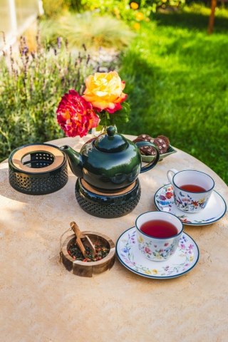 BISETTE PODGRZEWACZ POD DZBANEK GREEN DARK A 76980