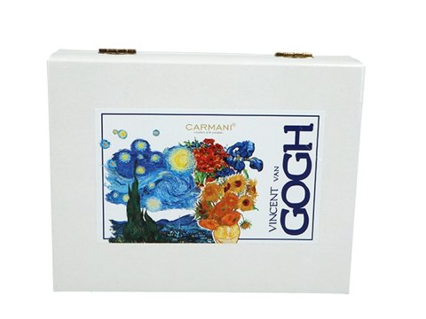 CARM. 103-8045 KPL 6 ŁYŻECZEK +1 DO CUKRU VAN GOGH