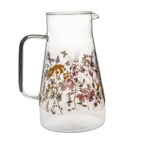 DS DOR27028 DZBANEK SZKLANY 1450ML KWIATY