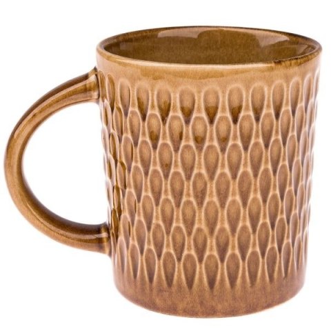 DS HP660 KUBEK 420ML CERAMICZNY JASNY BRĄZ