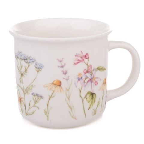 DS KK5349 KUBEK PORCELANA 440ML POLNE KWIATY