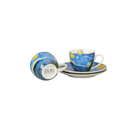 DUO KPL 2 FILIŻANKI ESPRESSO STARRY NIGHT 57492
