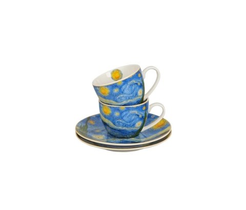 DUO KPL 2 FILIŻANKI ESPRESSO STARRY NIGHT 57492