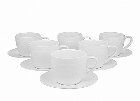 DUO KPL 6 FILIŻANEK 260ML ZE SPOD. TWILIGHT 81084