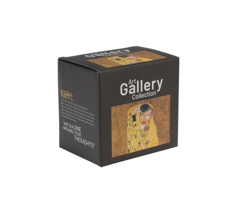 DUO KUBEK SZKLANY PODW.ŚCIANKA KLIMT KISS 80582