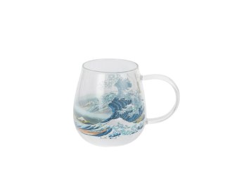 DUO KUBEK SZKLANY THE GREAT WAVE HOKUSAI 80704