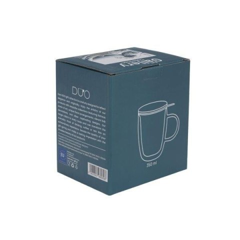 DUO KUBEK SZKLANY ZAPARZACZ GREAT WAVE 80698