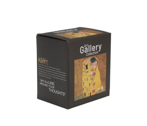 DUO KUBEK SZKLANY ZAPARZACZ KLIMT KISS 80599