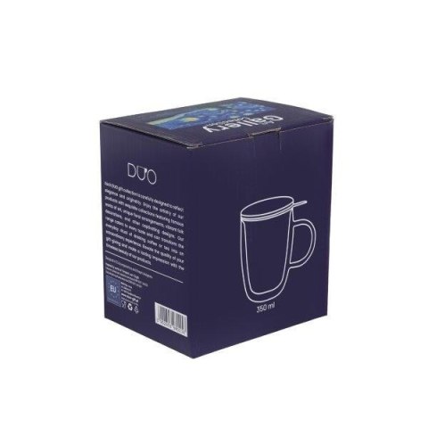 DUO KUBEK SZKLANY ZAPARZACZ STARRY NIGHT 80216