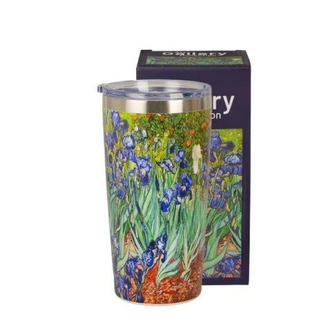 DUO KUBEK TERMICZNY PROSTY IRISES VAN GOGH 78718