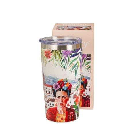 DUO KUBEK TERMICZNY PROSTY MEXICAN ART RED 78749