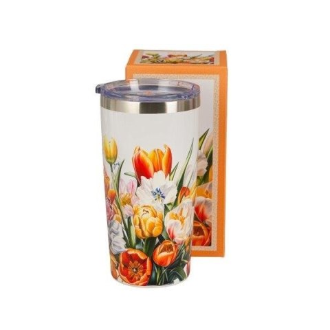 DUO KUBEK TERMICZNY PROSTY TULIPANY 78886