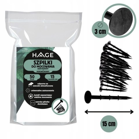GC3+GP1 AGROTKANINA 135g 1,1x50m + SZPILKI 50szt.