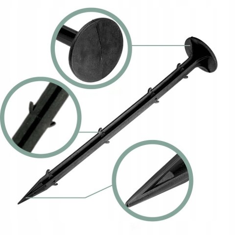 GP15cm KPL 50 SZTUK SZPILKI 15 CM DO AGROTKANINY