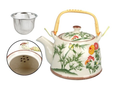 H. 418-5121 CZAJNIK CERAMICZNY Z ZAPARZACZEM