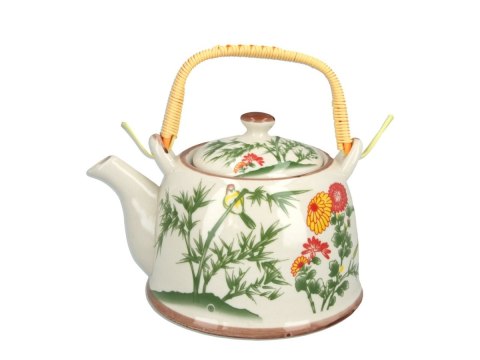 H. 418-5121 CZAJNIK CERAMICZNY Z ZAPARZACZEM