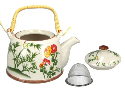 H. 418-5121 CZAJNIK CERAMICZNY Z ZAPARZACZEM