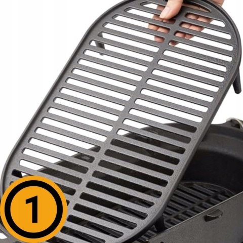 HAGE GRILL ŻELIWNY HIBACHI K.8868