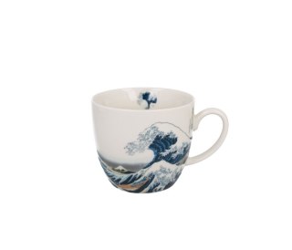 KUBEK 460ML W KOSZYCZKU GREAT WAVE HOKUSAI 80643