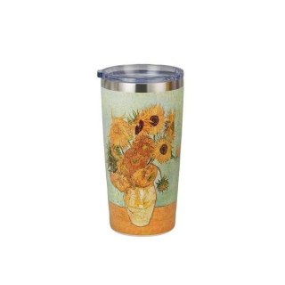 KUBEK TERMICZNY PROSTY SUNFLOWERS VAN GOGH 78701