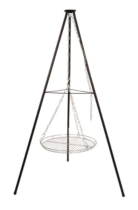 PC10 TRÓJNÓG Z RUSZTEM DO PALENISK 60 CM