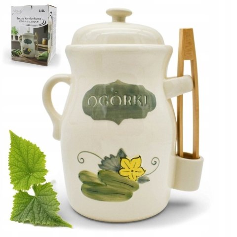 TR. BECZKA KAMION. 3,5L SZCZYPCE KREM 3109