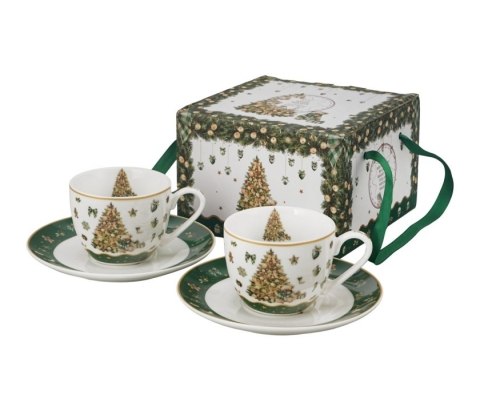 DUO KPL 2 FILIŻANEK ESPRESSO TREE SPARKLE 82173
