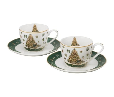DUO KPL 2 FILIŻANEK ESPRESSO TREE SPARKLE 82173
