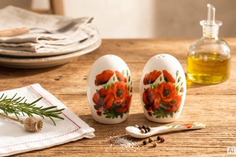 MIER. SOLNICZKA i PIEPRZNICZKA OKRĄGŁA MAKI NOWE