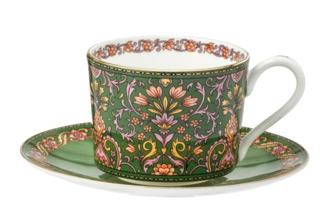 MP 115-6610 FILIŻANKA 225ML + SPODEK ZIELONA