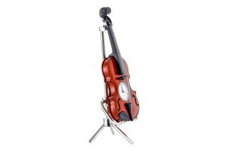 MP 210-6011 Skrzypce z zegarkiem H15cm