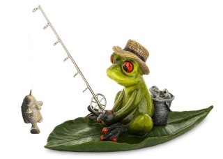 PIP PR-01066 FIGURKA ŻABA WĘDKARZ