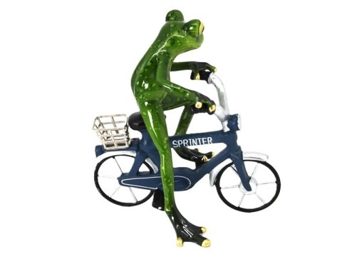 PIP PR-01083 FIGURKA ŻABA NA ROWERZE