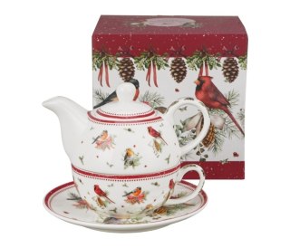 TEA FOR ONE DZBANEK Z FILIŻ. BIRDS OF WINTER 82036