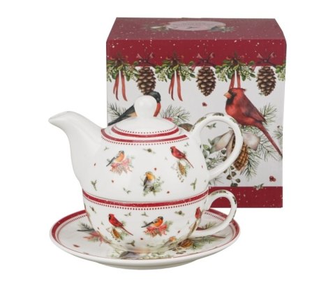TEA FOR ONE DZBANEK Z FILIŻ. BIRDS OF WINTER 82036
