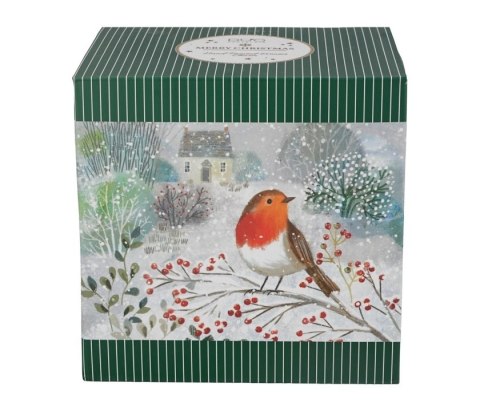 TEA FOR ONE DZBANEK Z FILIŻ. ROBIN IN SNOW 82685